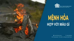 Mệnh hỏa hợp với màu gì?