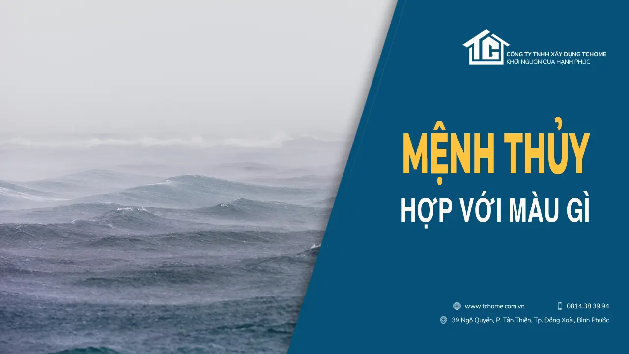 Mệnh thủy hợp với màu gì?