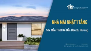 Nhà mái nhật 1 tầng