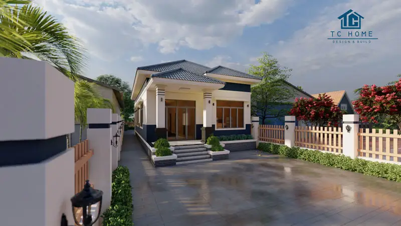 TCJ03 Nhà bác Xuân phối cảnh
