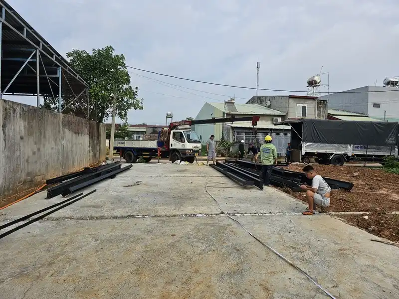 Thi công phần thô 1