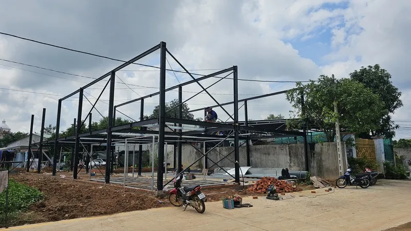 Thi công phần thô 5