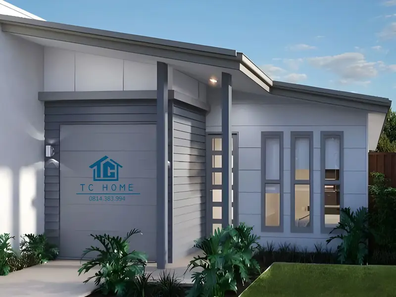 Những điểm cần lưu ý khi xây dựng nhà mái lệch