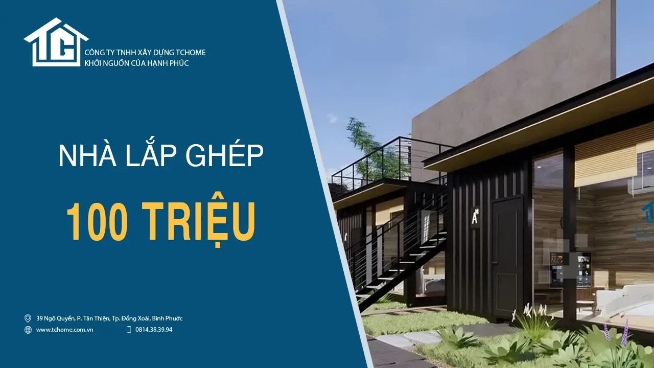 Nhà lắp ghép 100 triệu