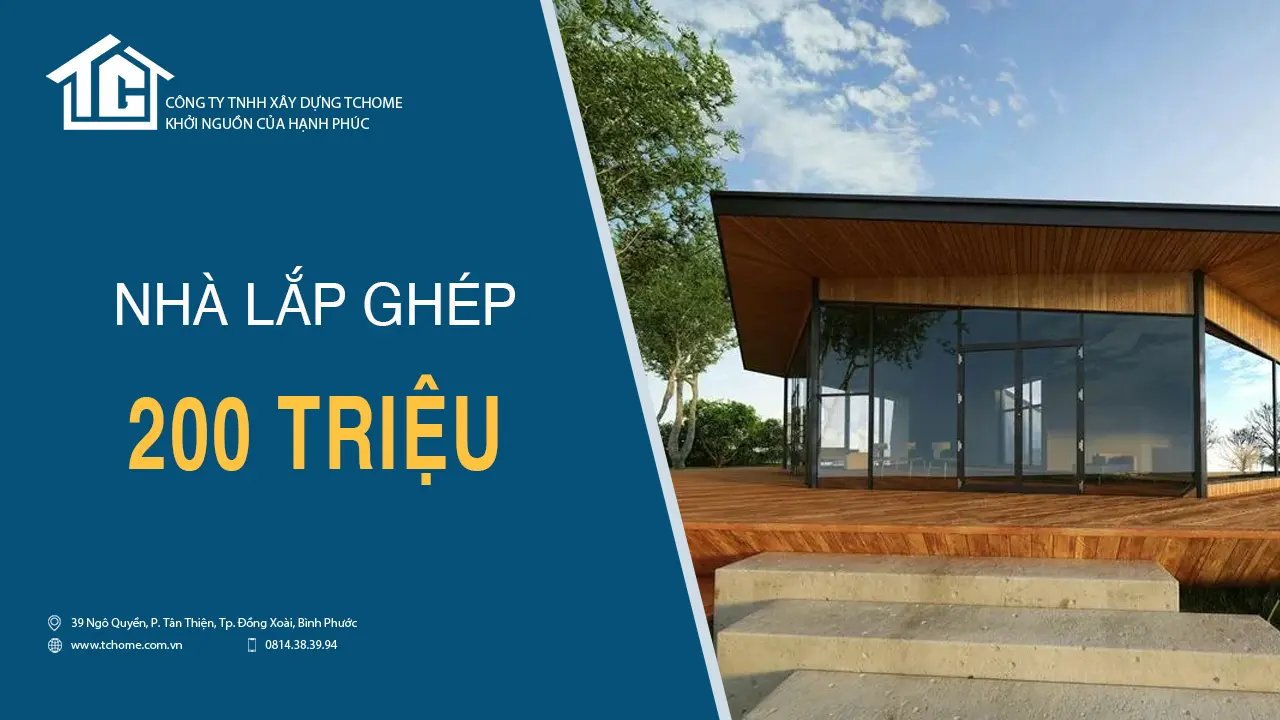 Nhà lắp ghép 200 triệu