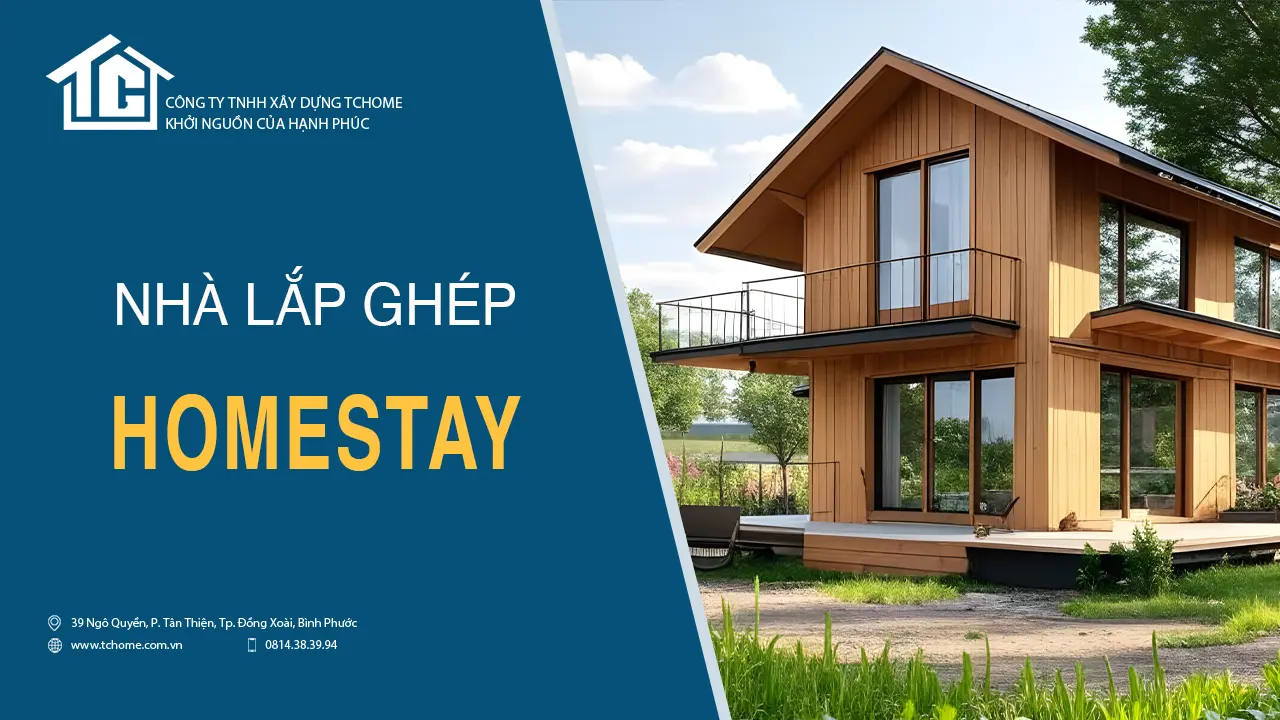 Nhà lắp ghép Homestay