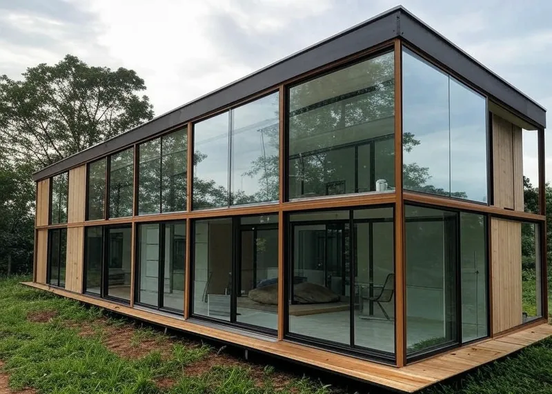 Mẫu nhà lắp ghép hiện đại