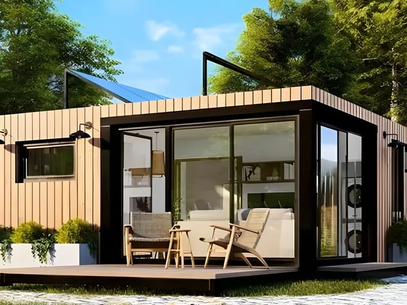 Nhà lắp ghép phong cách tối giản