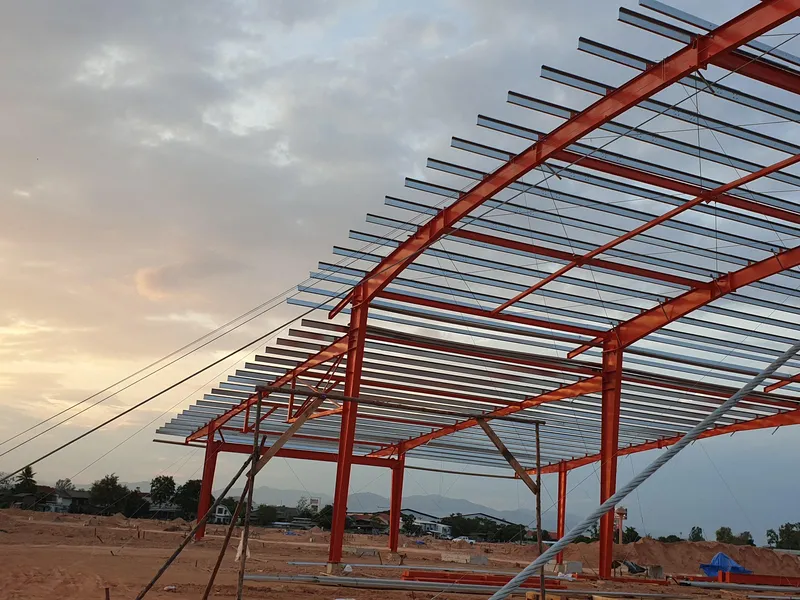 Nhà xưởng công nghiệp lắp ghép chắc chắn
