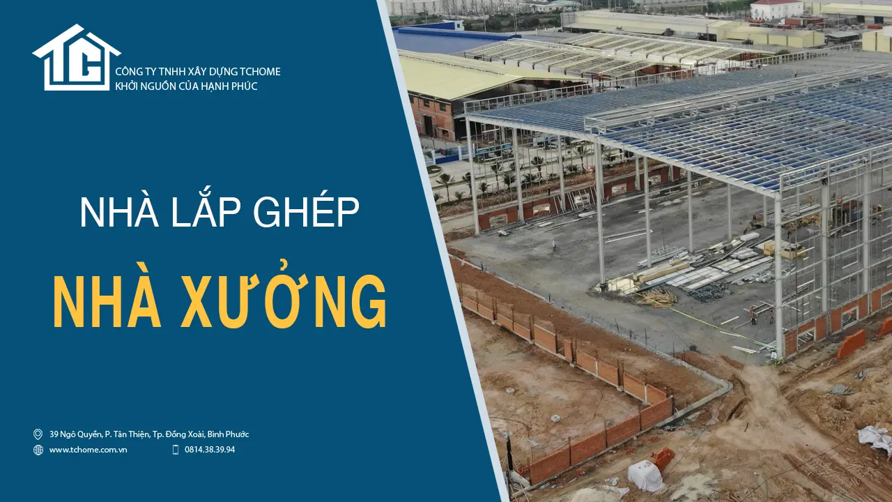 Nhà lắp ghép nhà xưởng