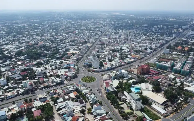 Ngã tư Đồng Xoài, một khu vực kinh tế, xã hội quan trọng đối với tỉnh Đồng Nai sau sáp nhập