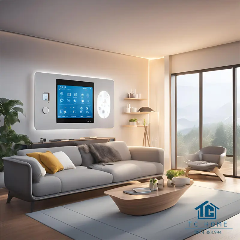 Hệ thống nhà thông minh trong xây nhà trọn gói