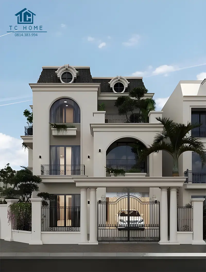 Xây nhà trọn gói Đồng Nai mẫu nhà bán cổ điển