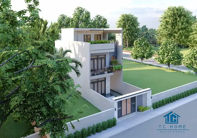 Xây nhà trọn gói Đồng Nai mẫu nhà hiện đại