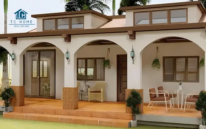 Xây nhà trọn gói Đồng Nai mẫu nhà vintage